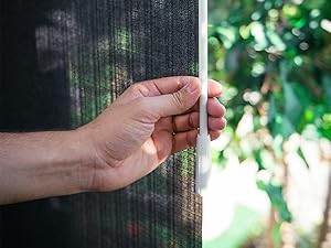 Panel Track Blinds for Sliding Glass Door, Adjustable Track for Patio Entry,