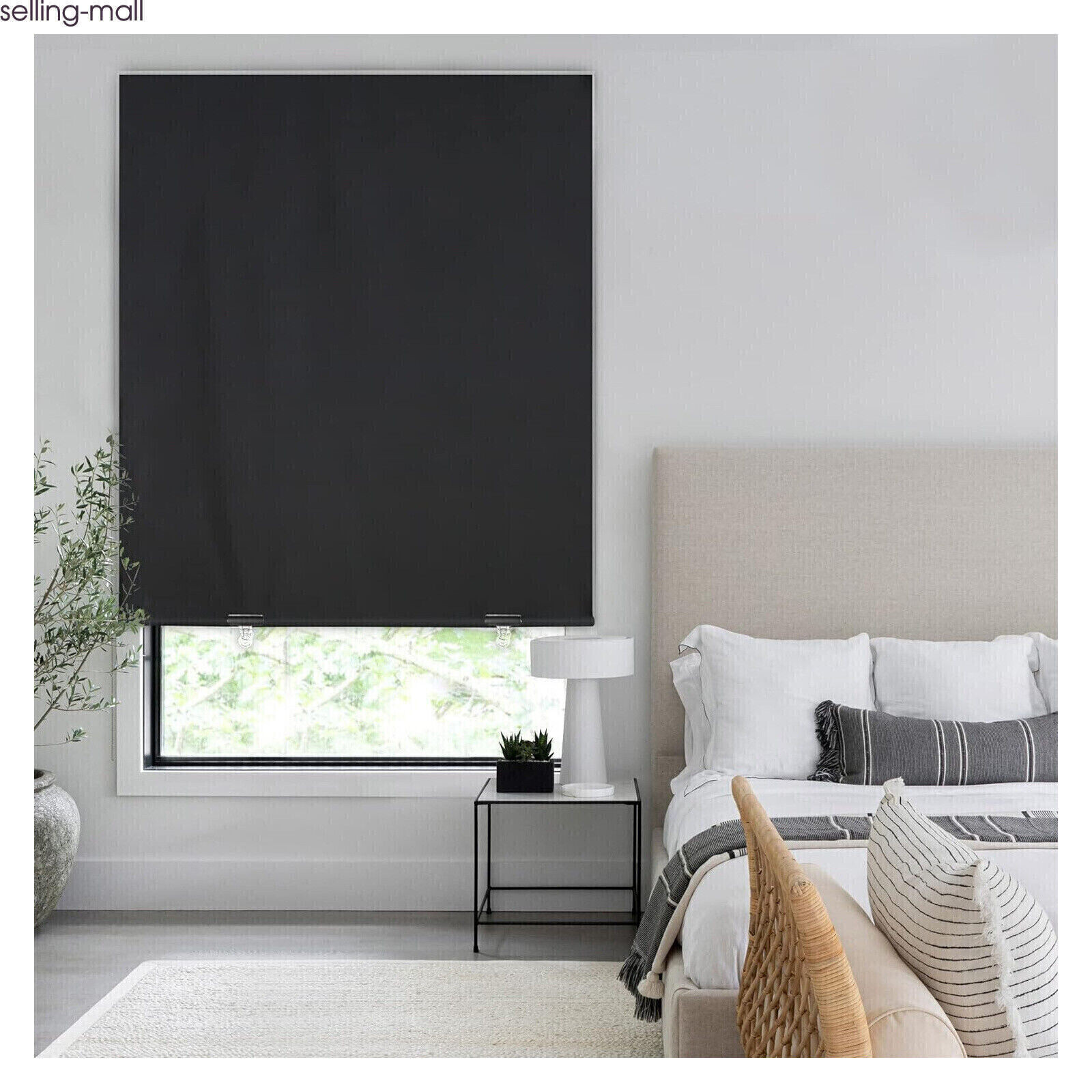 100% Blackout Curtains Window Door Shades Blocking Drapes for Nursery 72INCH