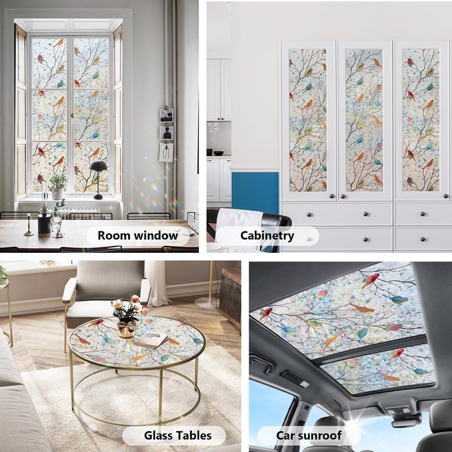 Scratch-Resistant Rainbow Window Film 355 sq ft