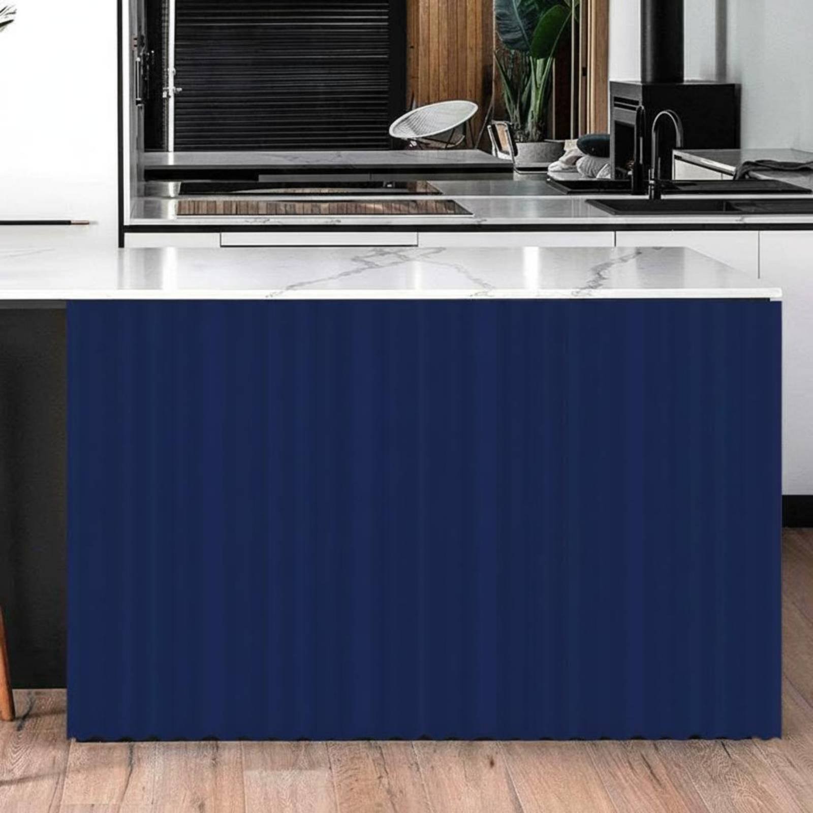 Hook and Loop Cabinet Curtain Long-Lasting Cabinet Curtain Sun Protection