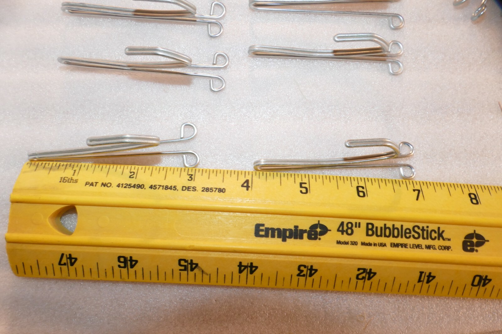 31 VINTAGE metal 3″ DRAPERY CURTAIN HOOKS + about 2 pounds assorted others LOT