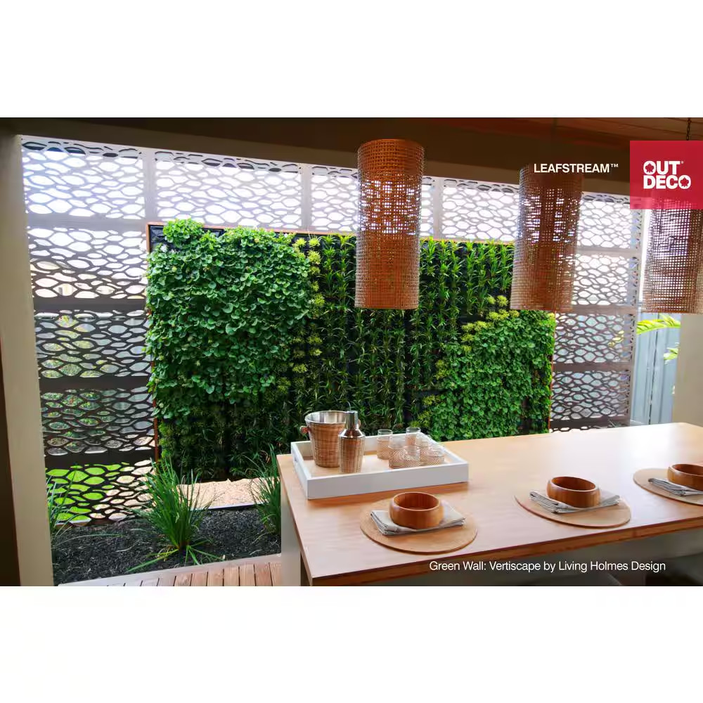 5/16 In. X 24 In. X 48 In. Leafstream Modular Decorative Panel