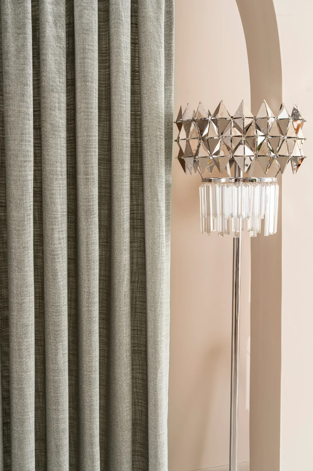Custom Chunky Linen Look Curtains Basketweave Rustic Window Drapes Panels
