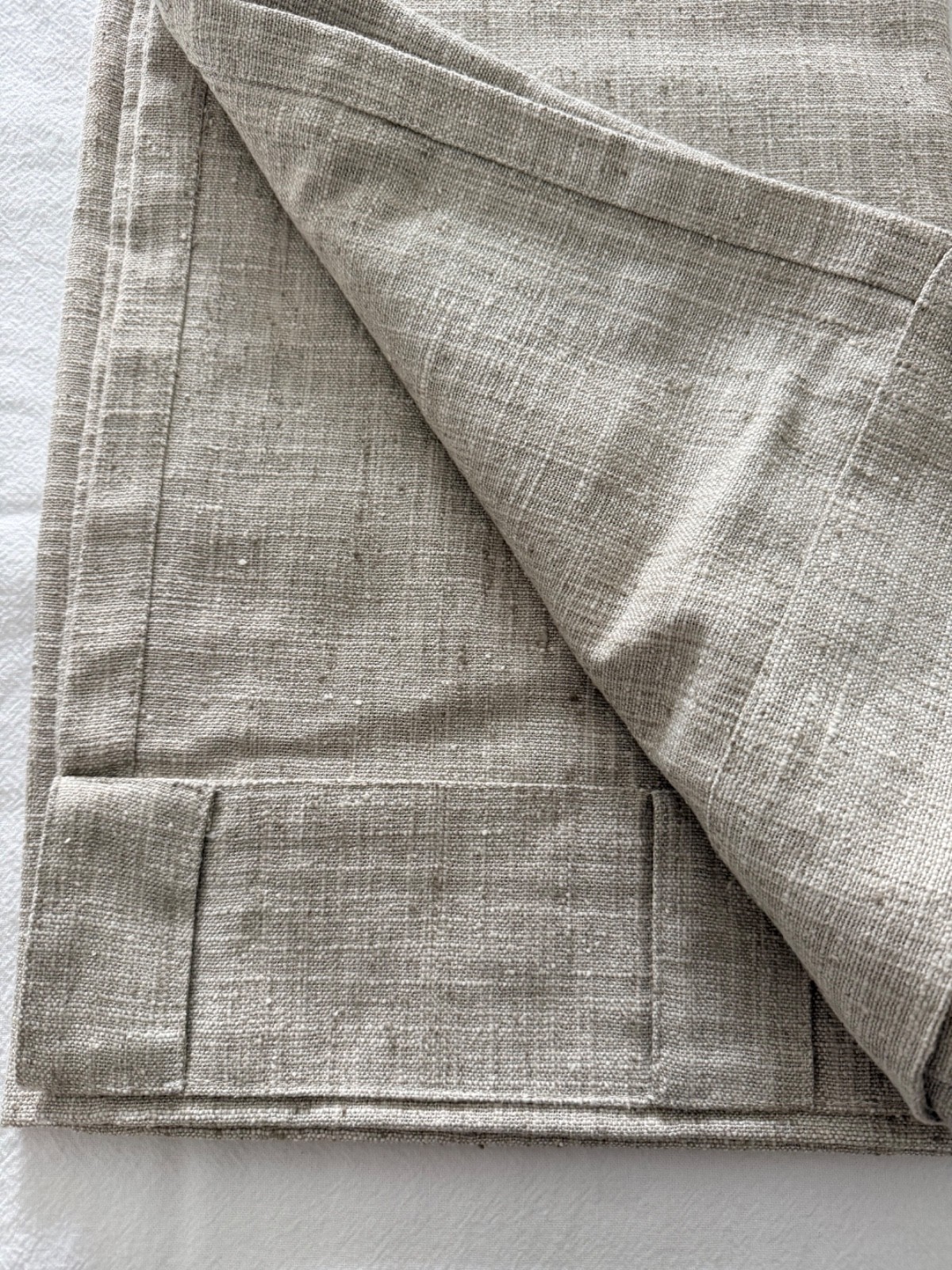 TAHARI HOME Natural Light Filtering Drapes, Set of 2, 96″ L x 50″ W Each