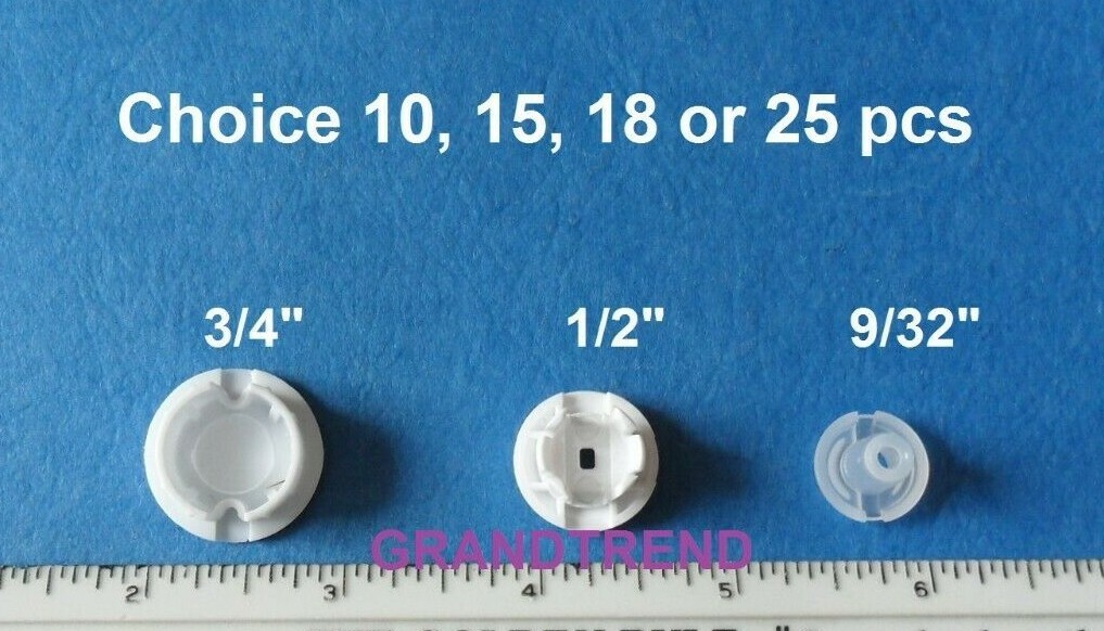 Horizontal Blinds Bottom Rail Ladder Cord Button Plug Your Choice Size & Qty.