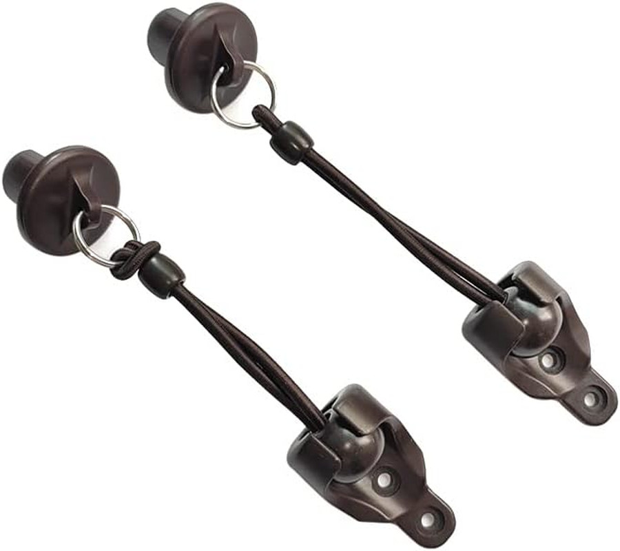 Replacement Shade Parts Bungee End Cap Kit Brown for Coolaroo Exterior Cordless