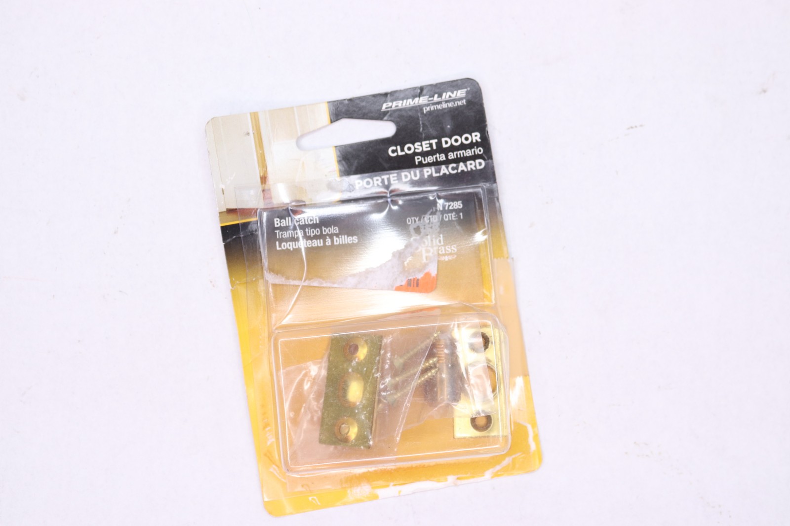 Prime-Line Bright Brass, Ball Bullet Catch and Strike