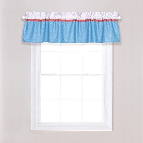 Trend Lab Superheroes Window Curtain Valance, Gray/Blue