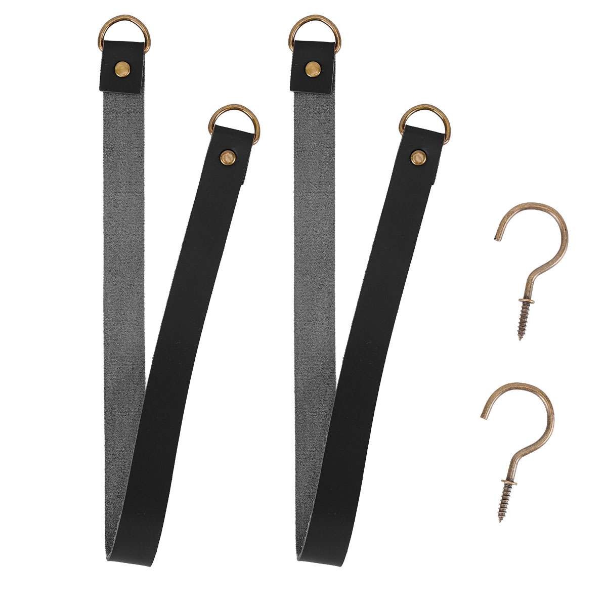 Leather Curtain Tiebacks 2pcs Curtain Holder Clips Tie Bands Window Home Decor
