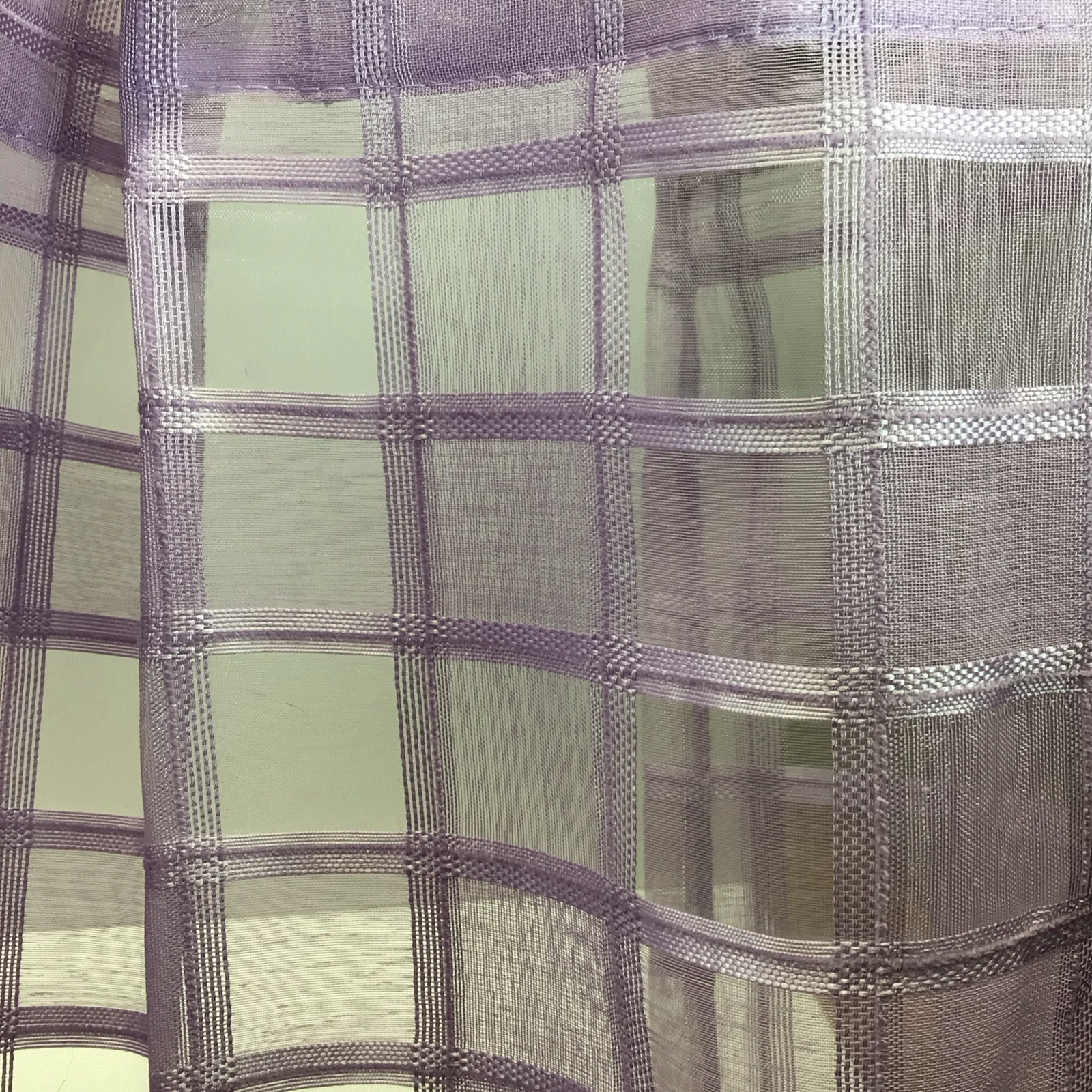 Lavender Sheer Curtain Panels 55” Wide X 84” Long Set Of 2 Panels
