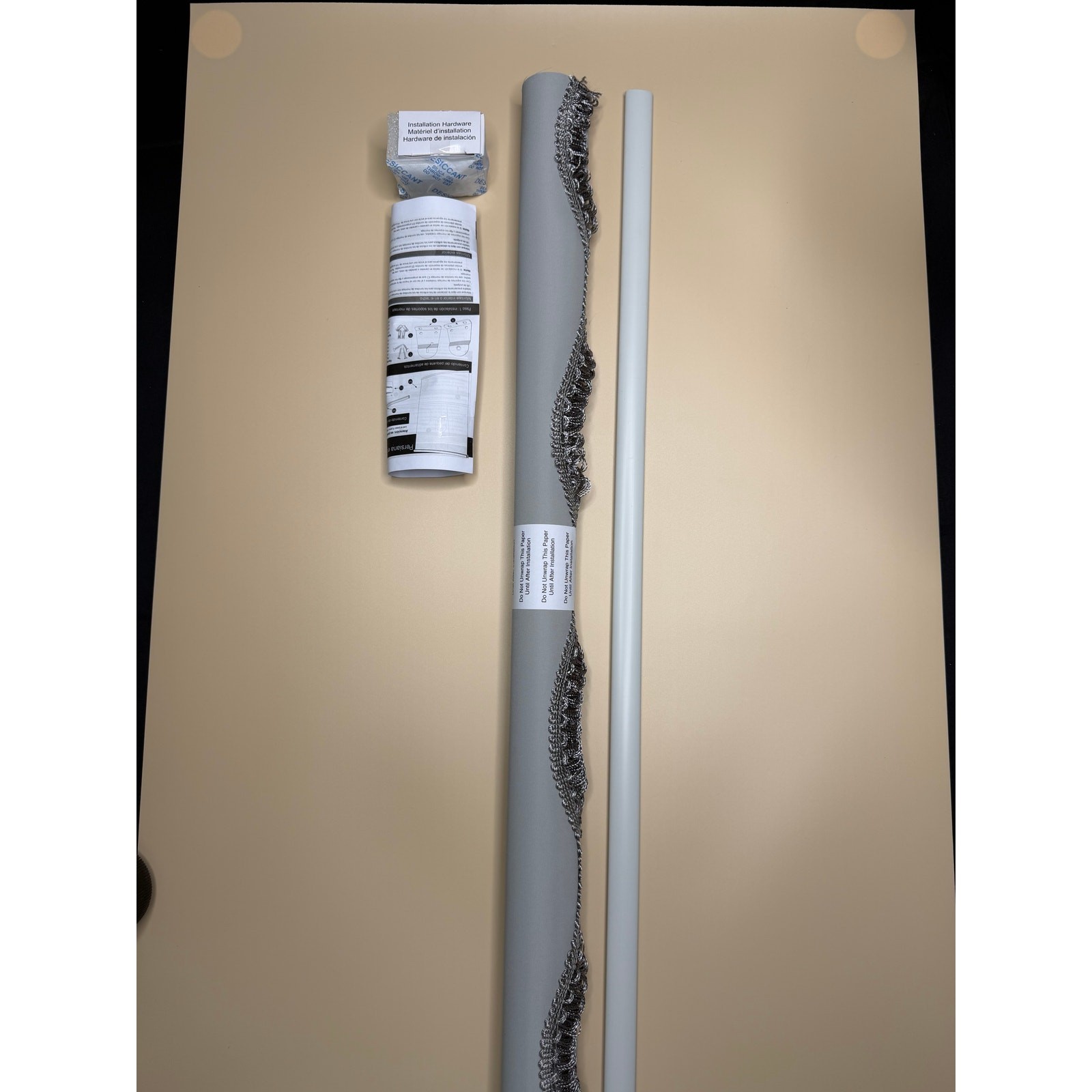 31×64 Charlotte Cut To Width Cordless Blackout Roller Shade Gauntlet Gray