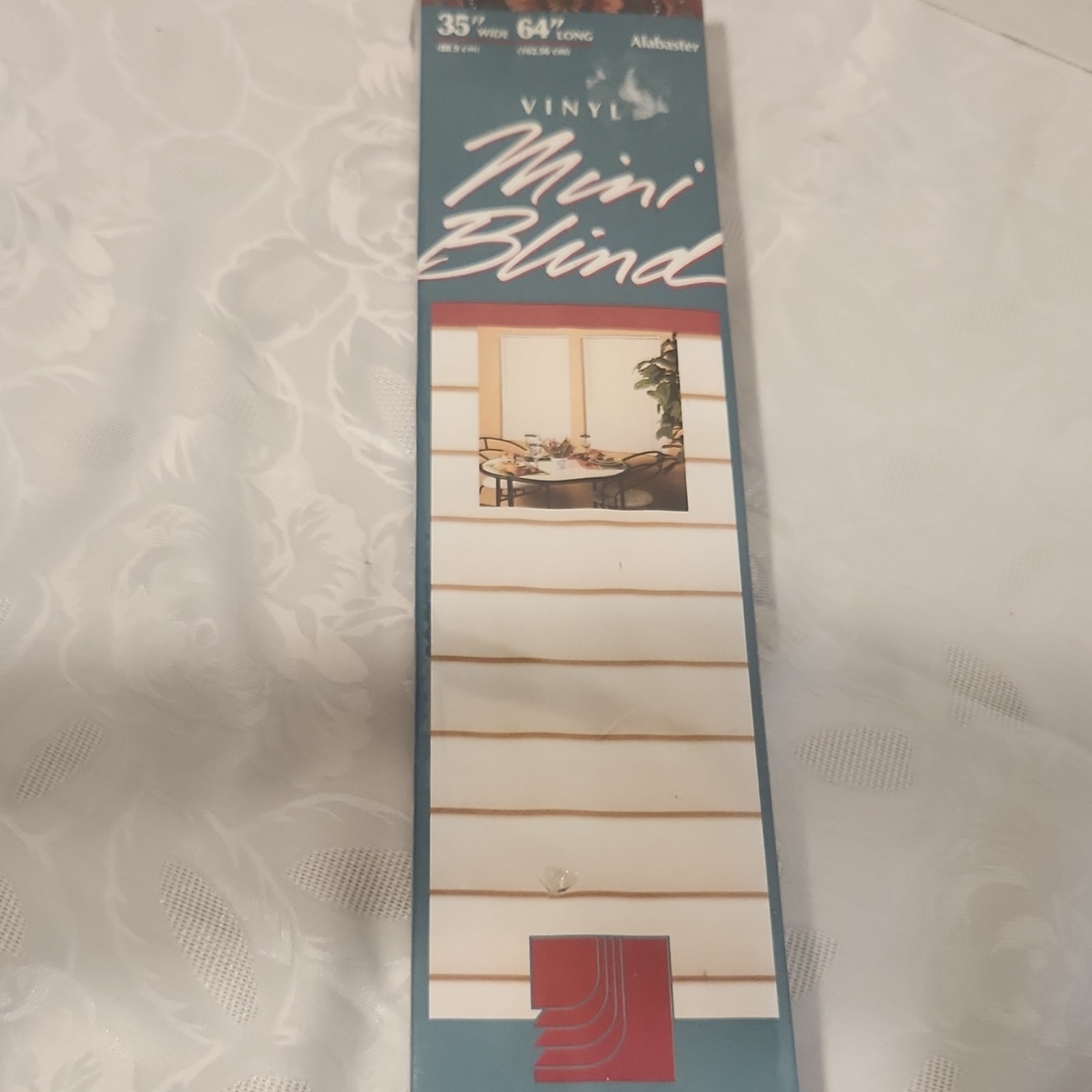 Joanna Mini Blinds Light Filtering Dust Resistant White Window Frame Mounted