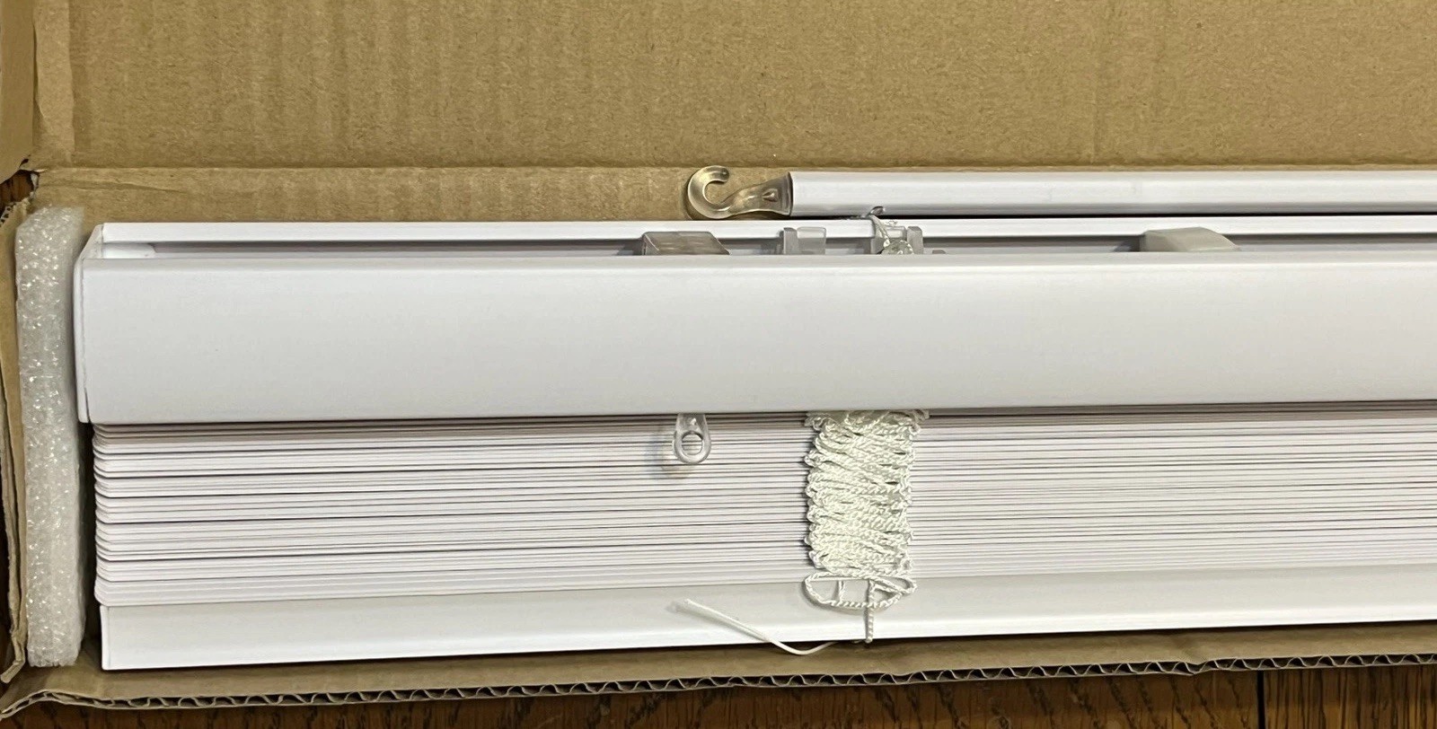 Lotus & Windoware 1” Vinyl Mini Blind 29″ x 64″ (White) Qty-1 Free Shipping