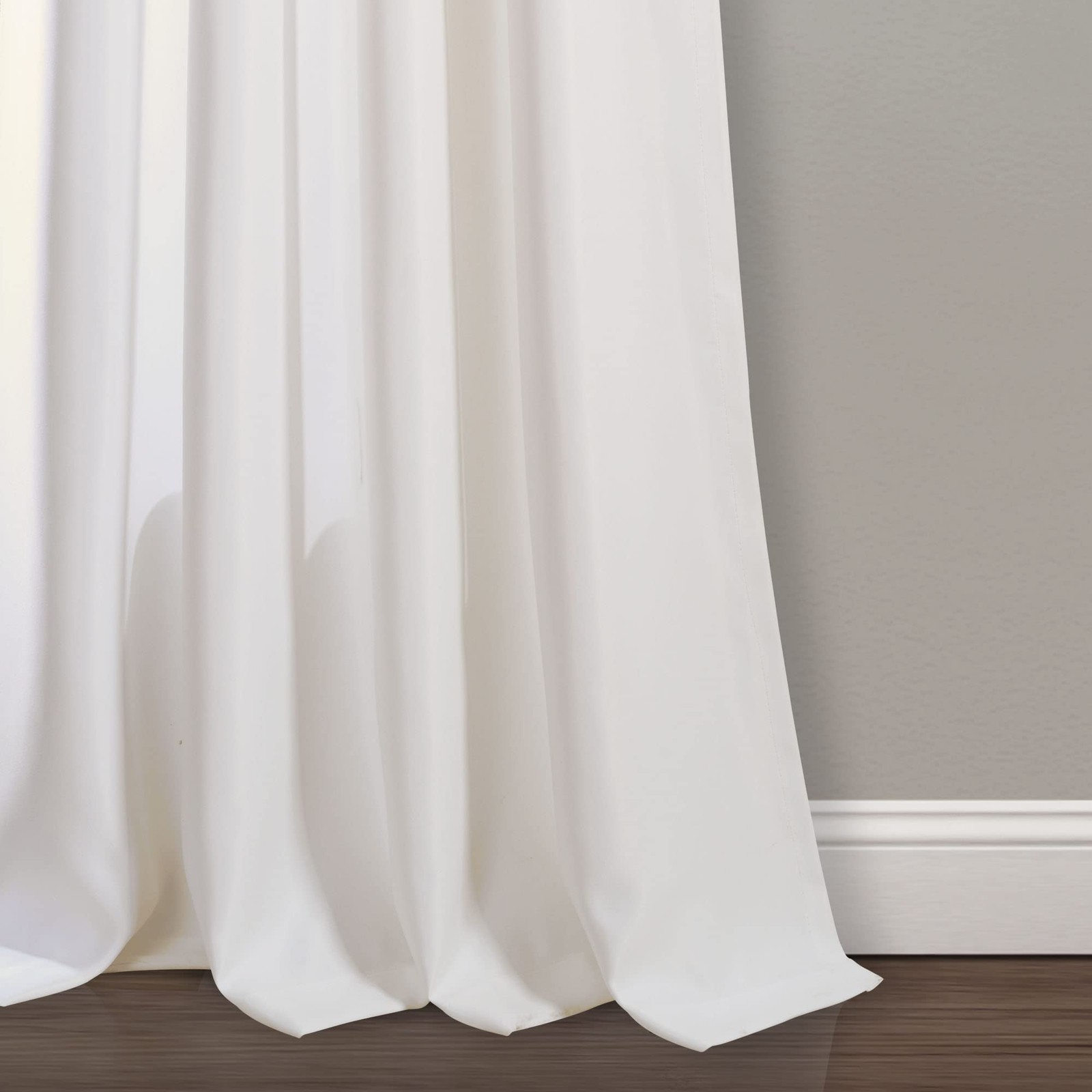 Lush Decor Weeping Flower Light Filtering Window Curtain Panels Pair 52W X 2