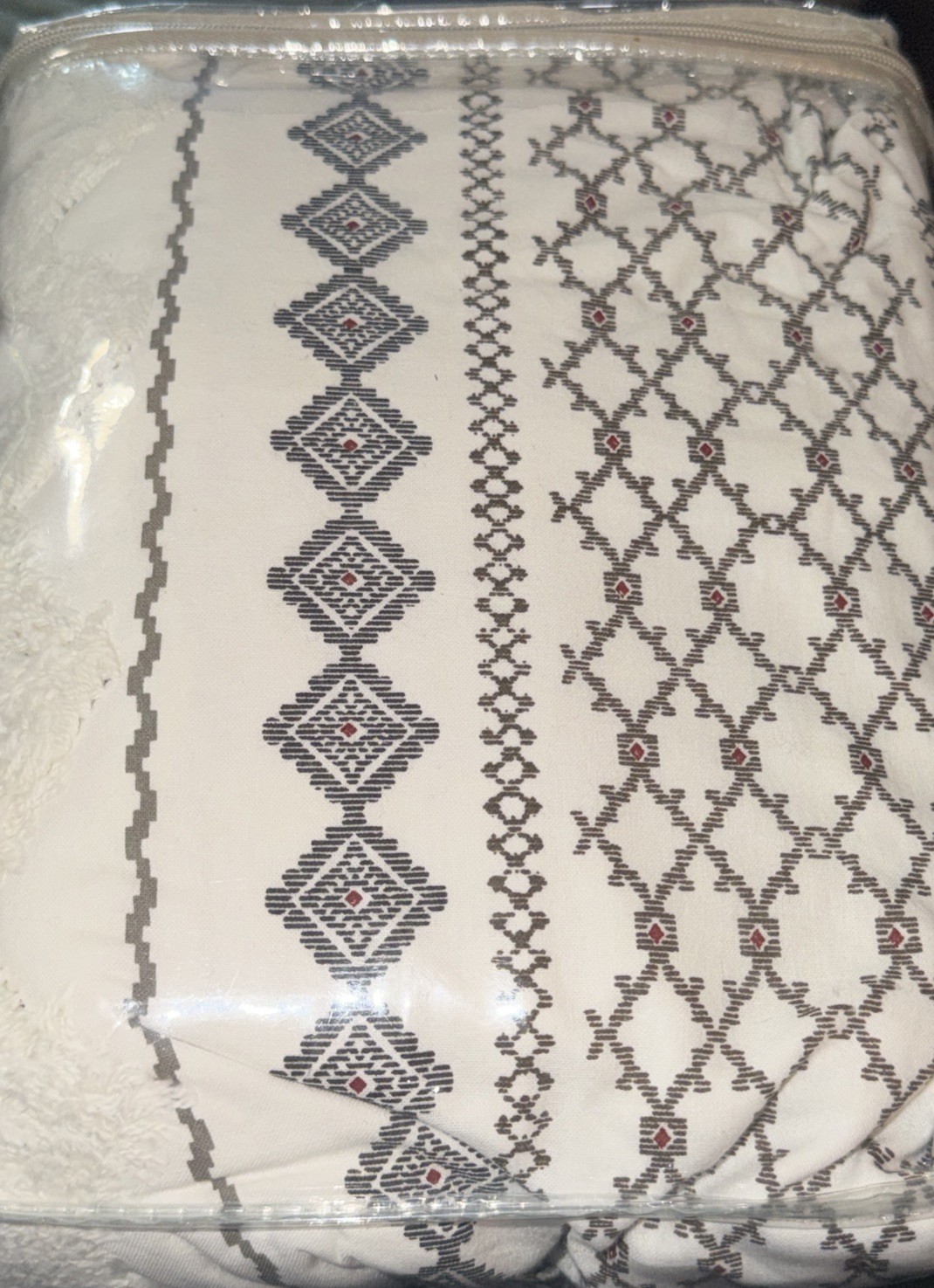 INK+IVY 100% Cotton Single Panel Curtain Chenille 50″ x 95″ New In Pkg 1140-1292