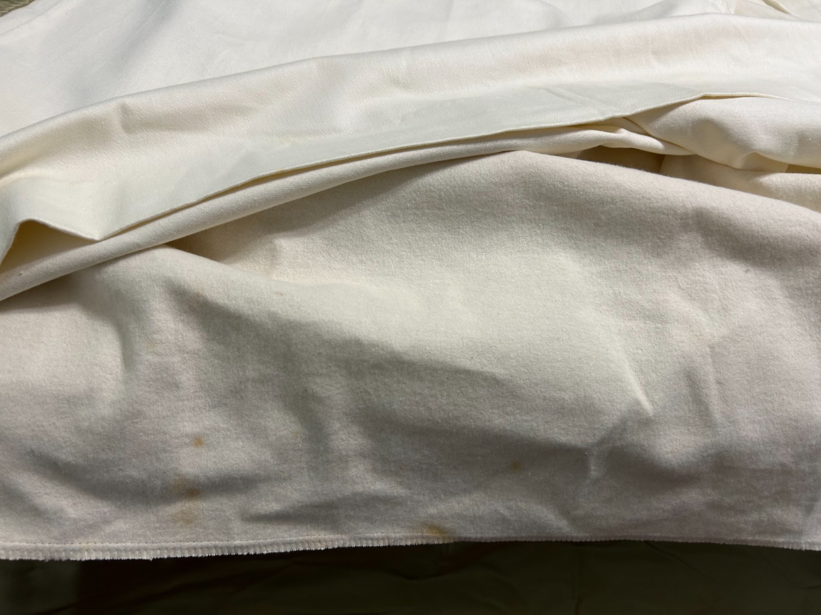 Custom Made Taffeta Silk 2 Panels 41” X 89” Pleated Drapes Curtains Green