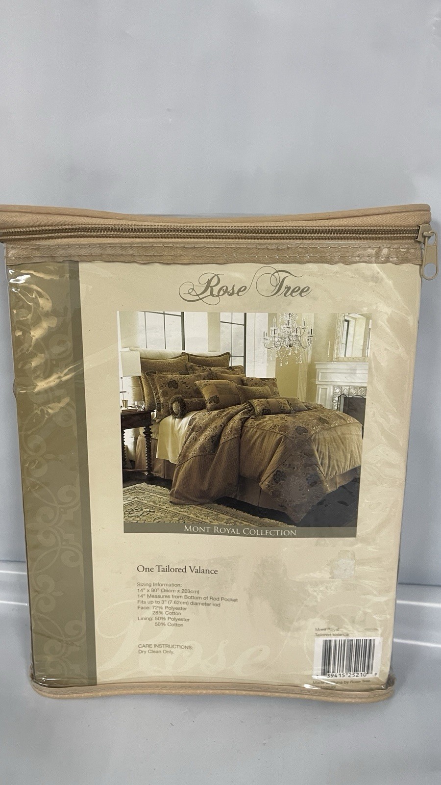 Rose Tree Mont Royal collection valance Brand New