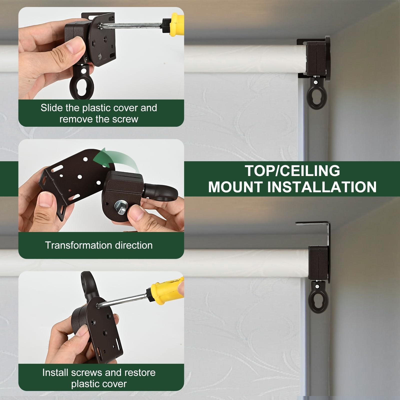 Universal Replacement Installation Accessories for Indoor/Outdoor Sunshade an…