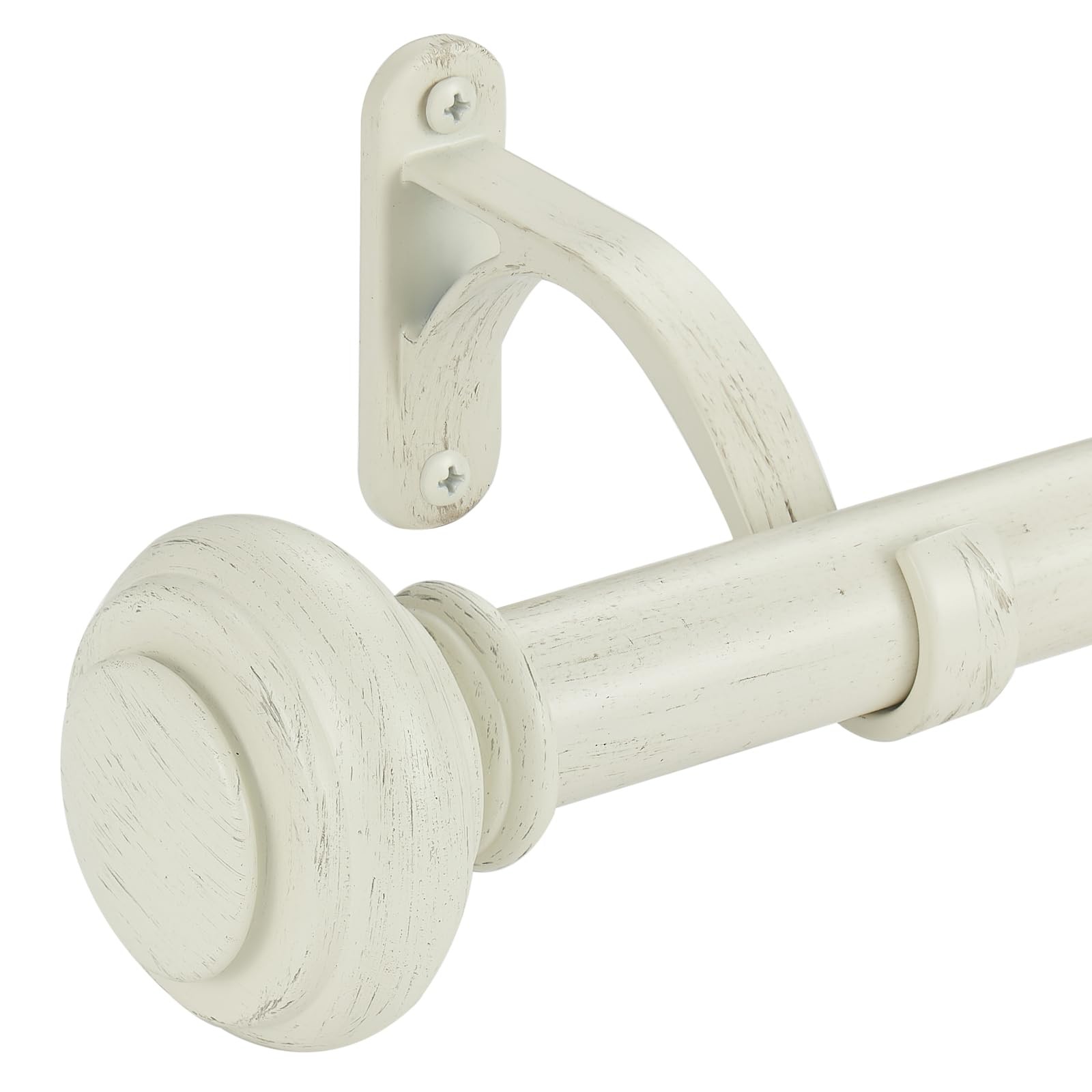 36-72 Inches Curtain Rods For Window Vimayta 1 Inch Diameter Drapery Rod Resin