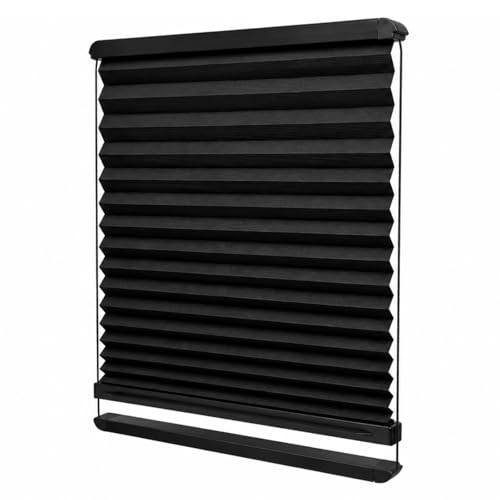RV Pleated Window Shade Replacement for Lippert Prepped Entry Door, 12″ x 21″,
