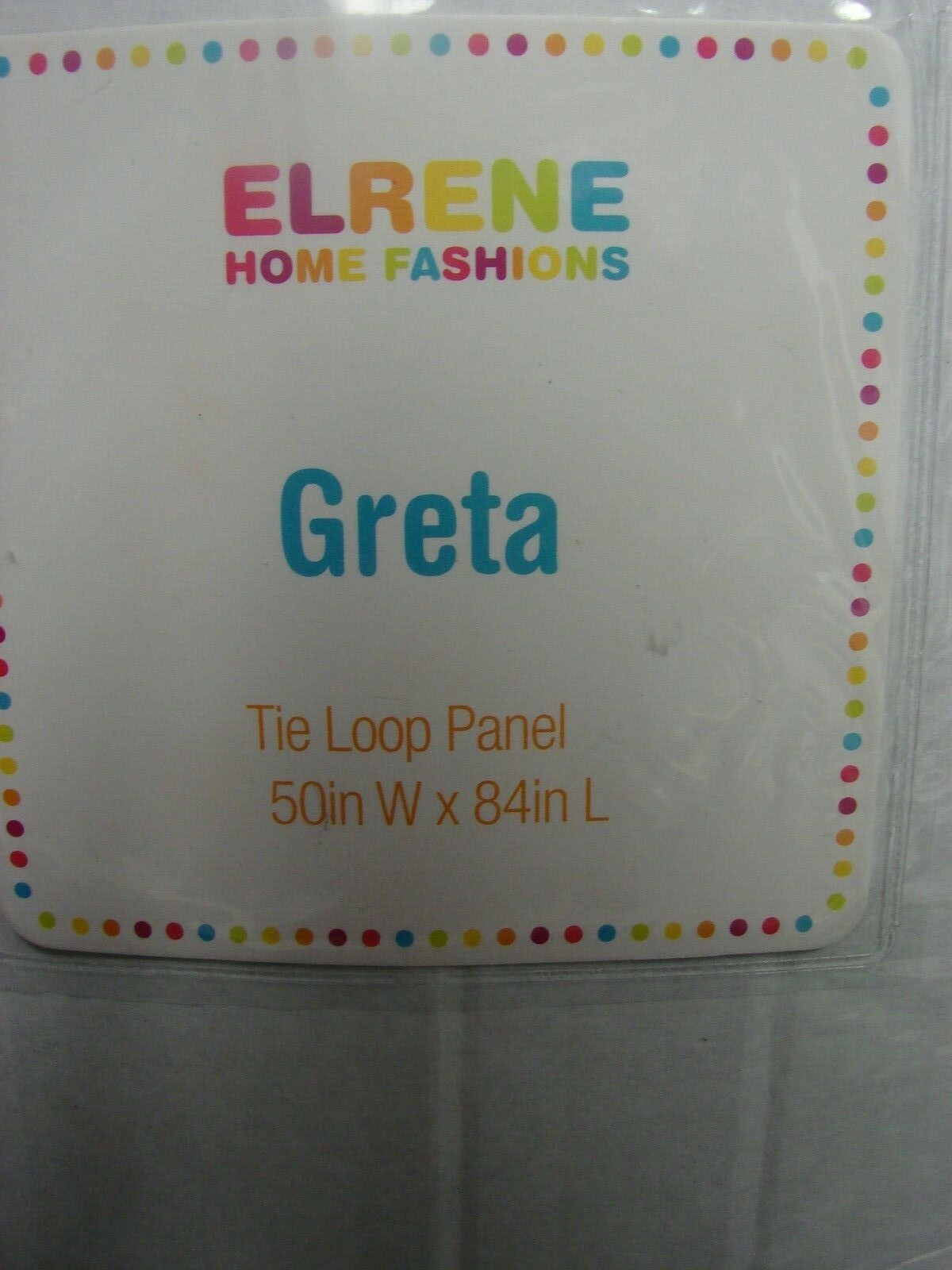 Reta Purple 84″ Elrene Greta Tie Loop Panel 50″ X 84″