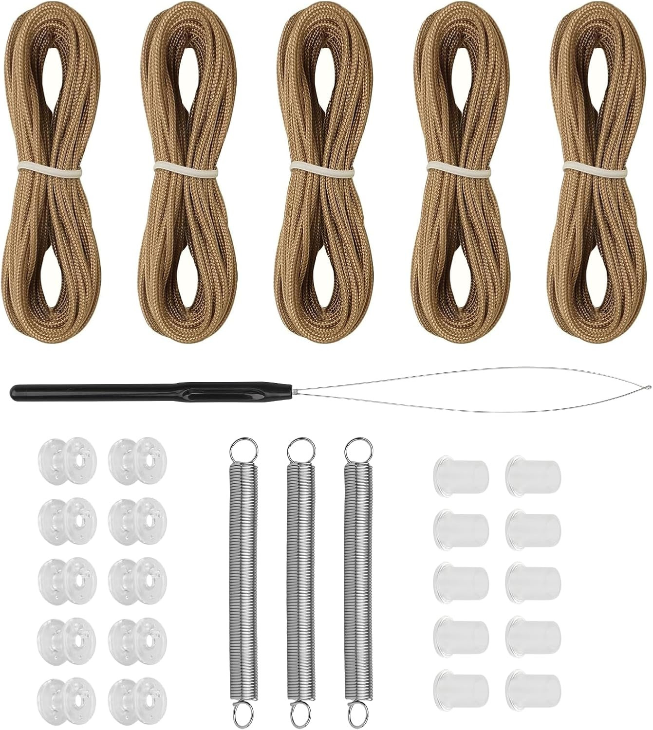 RV Pleated Shade Repair Kit Fit for Camper Blinds and Pleated Shade Downs Spool