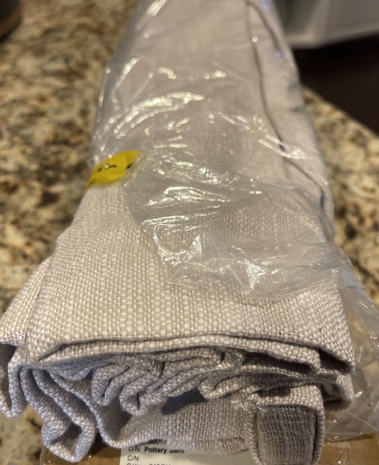 Pottery Barn CUSTOM Seaton Textured Cotton Cordless Blackout Shade 39×58″ NEW