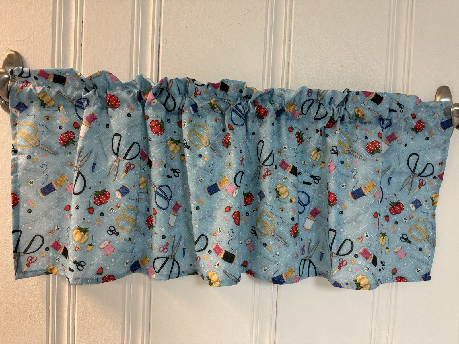 Custom Crafting Notions Sewing Valance Curtain Handmade Bedroom Curtains