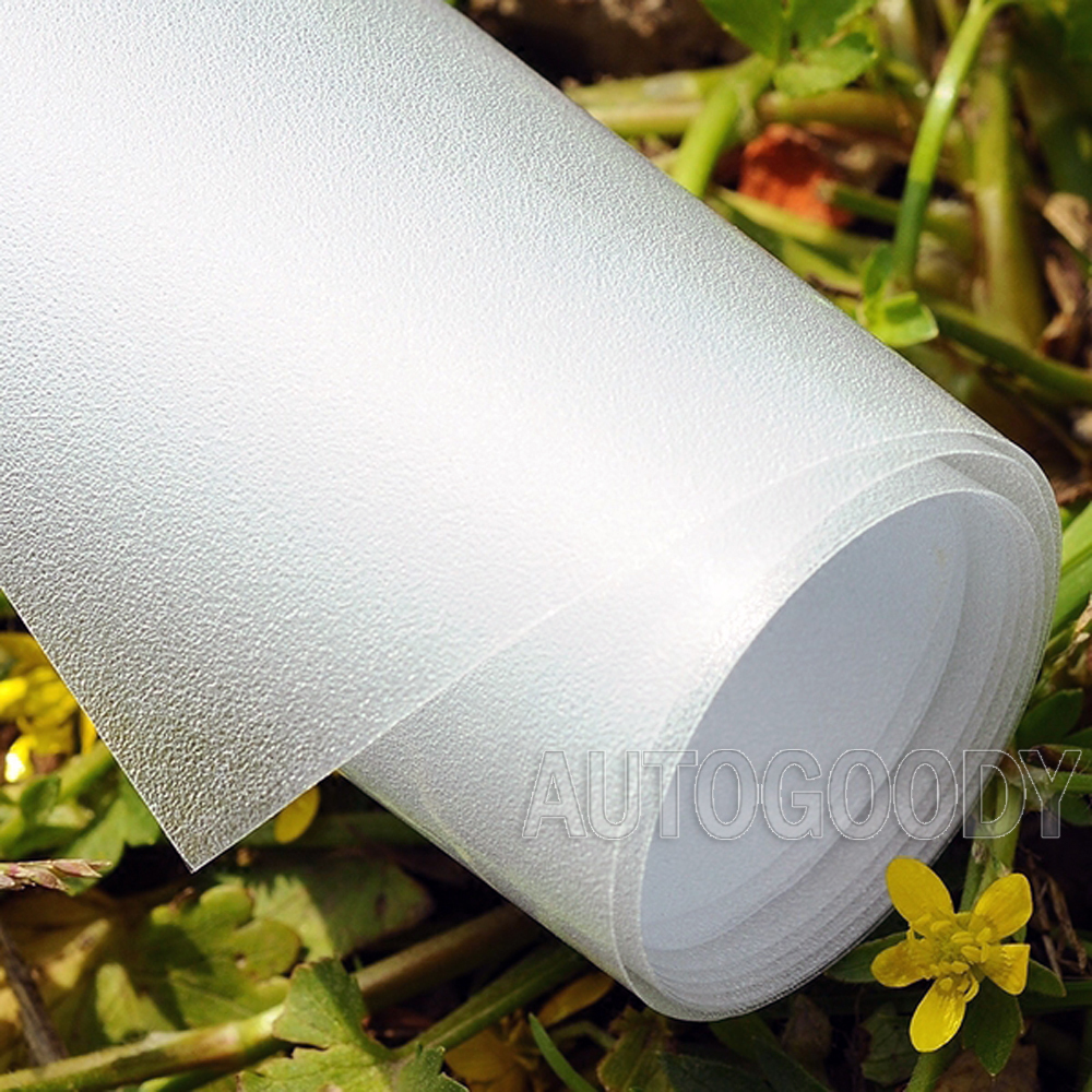 48″ x 108″ Frosted Glass Film Static Cling Office Bathroom Window Tint 4ft x 9ft