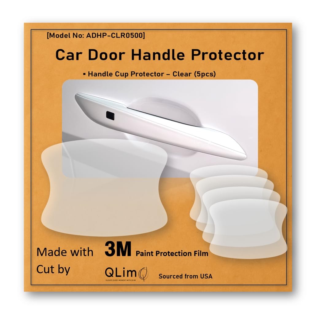 3M-5pcs Car Door Handle Cup Protector/Sticker/Guard, 3M-PPF(Paint Protection …