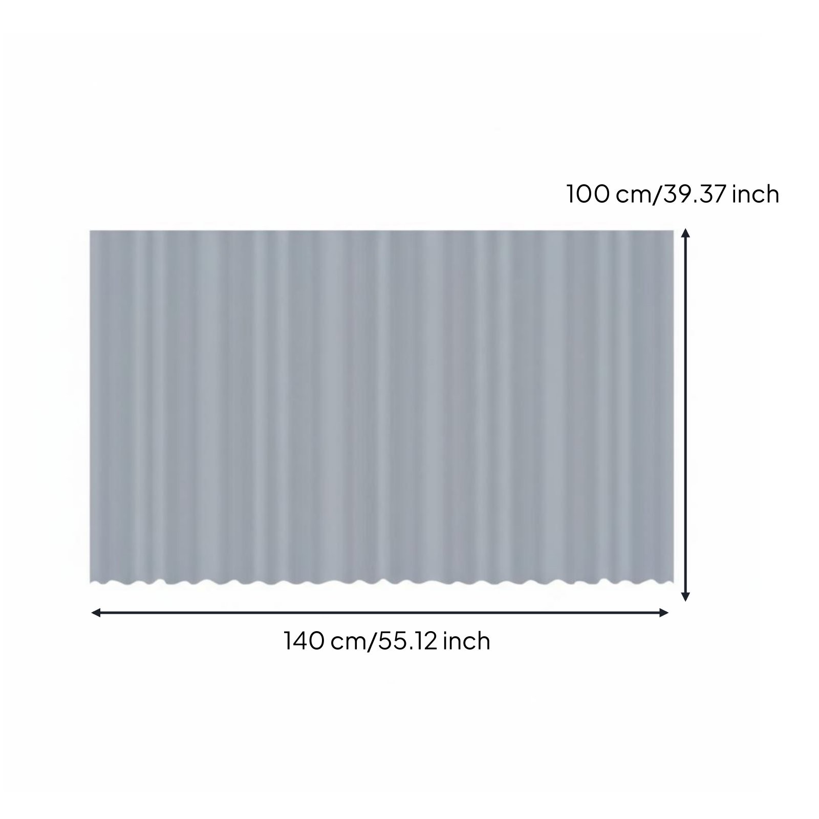 Hook and Loop Cabinet Curtain Long-Lasting Cabinet Curtain Sun Protection