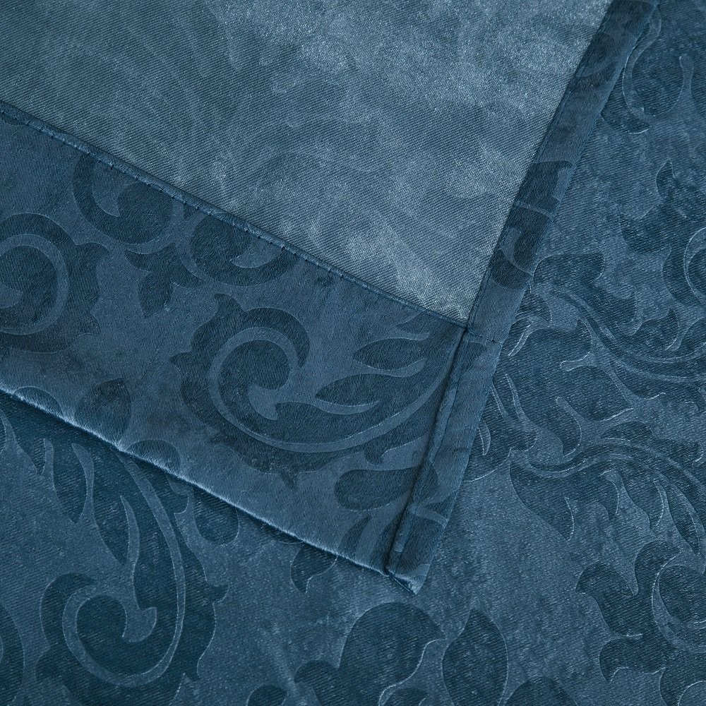 Warm Home Designs 2 Of 108 Width X 120 Length Wall To Wall Dark Blue Teal