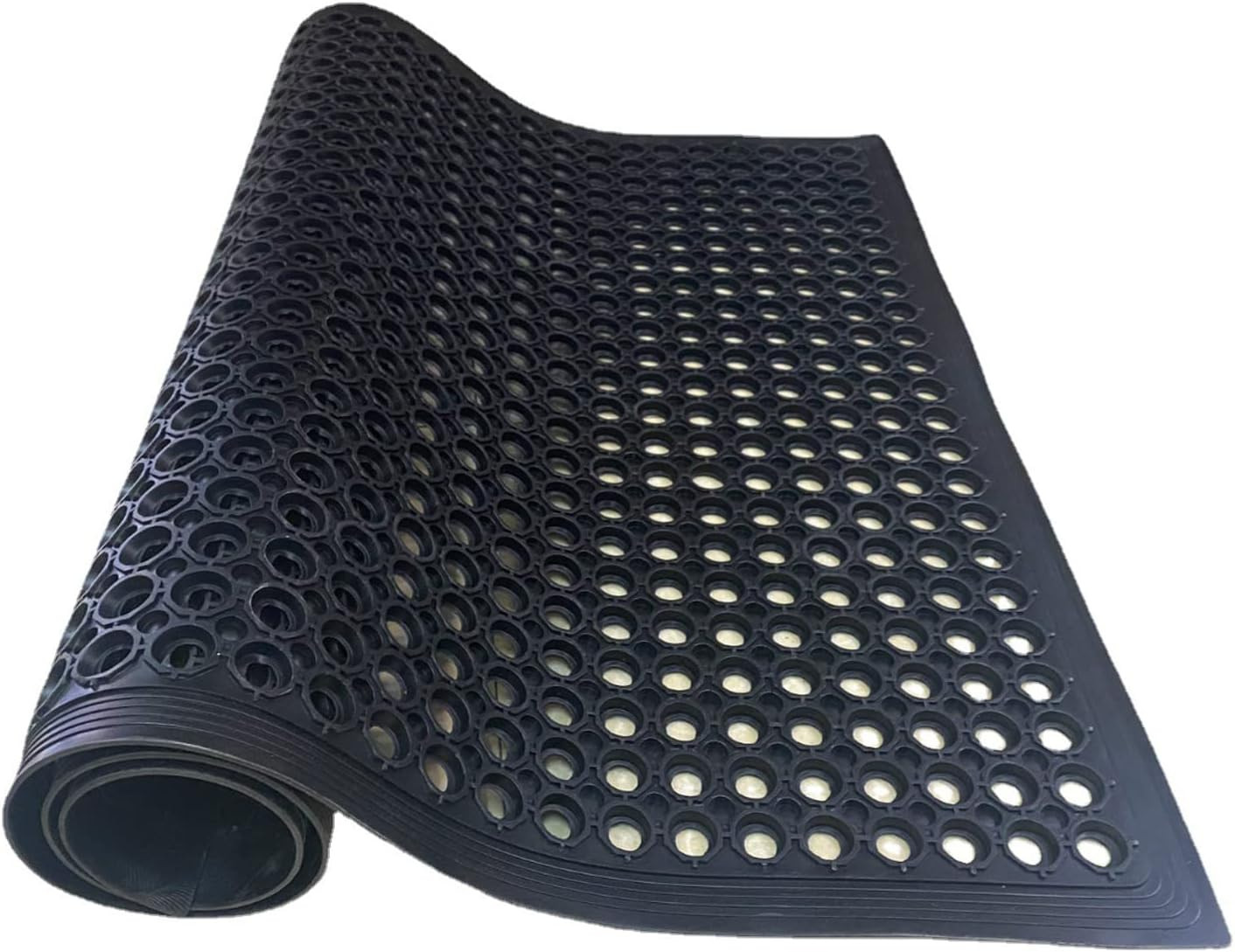 3X5Ft Rubber Floor Mat Commercial anti Fatigue Rubber Drainage Mat New Non Slip