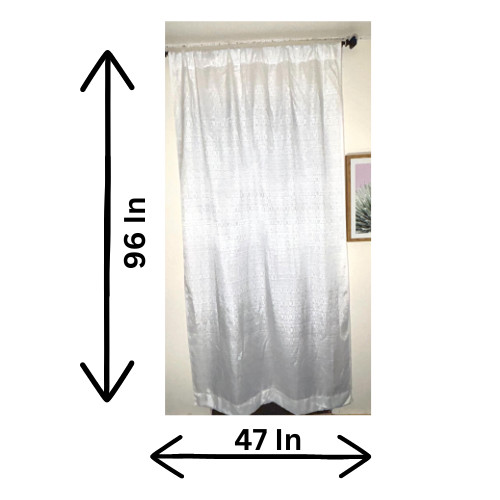 CURTAINS 96X47 COMES IN PACKS OF 4