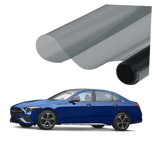 Nano Ceramic Window Tint Film, Car Window Tint Privacy 24in x 15ft 50% Vlt
