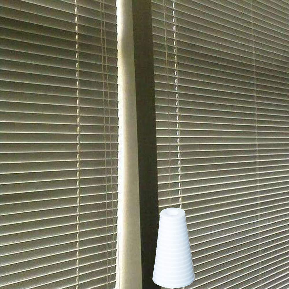 20 Pack Plastic Pull Cord Tassels Window Blind Cord Knobs Pull End for Blinds
