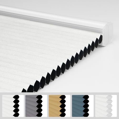 Blackout Shades Cordless Blinds Cellular Fabric Assorted Colors , Sizes