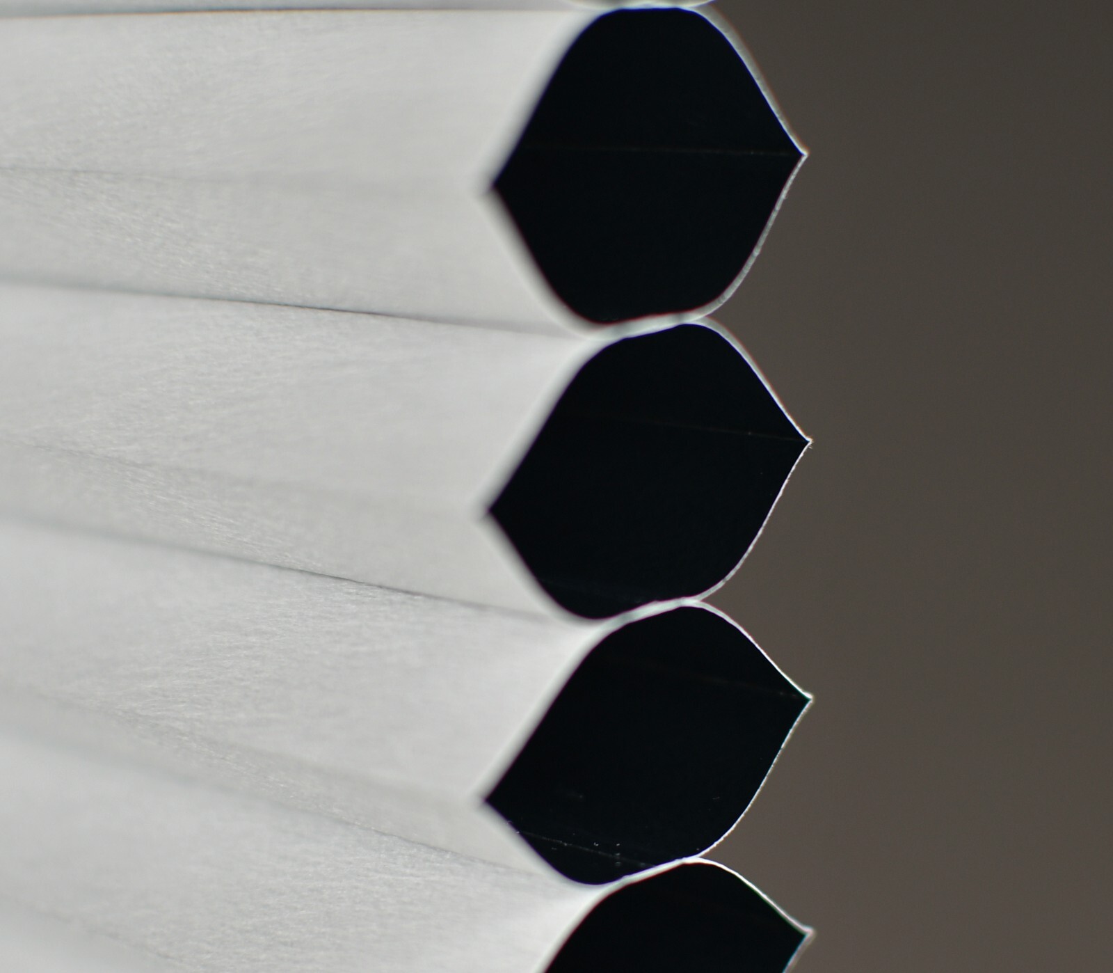 Cut to Order Custom Size Cordless Cellular Shade Honeycomb Blinds Blackout White