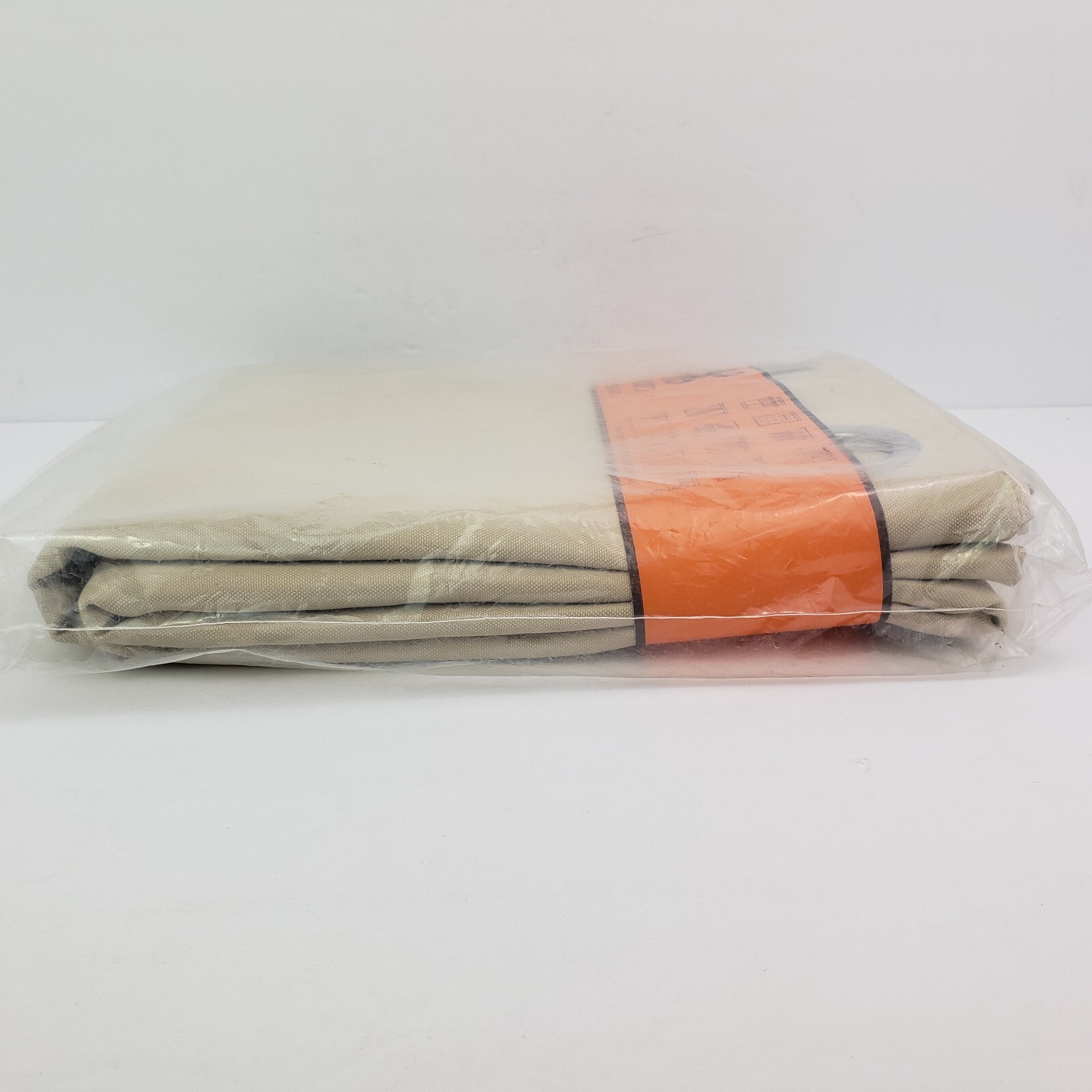 Bonzer Home Cream 54 in x 108 in Hawaii Rings Curtain Panel