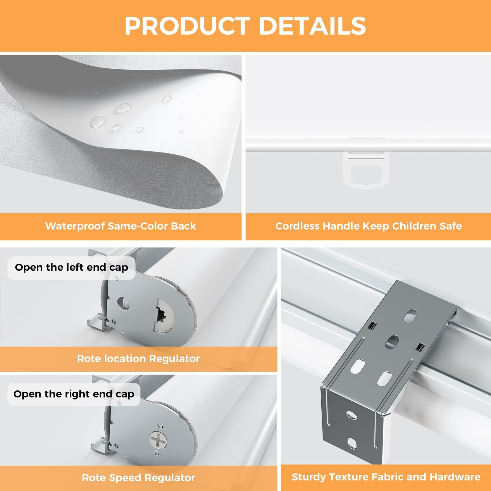 Window Blinds Cordless,Blackout Roller Shades,Blinds for Indoor Windows,Door …