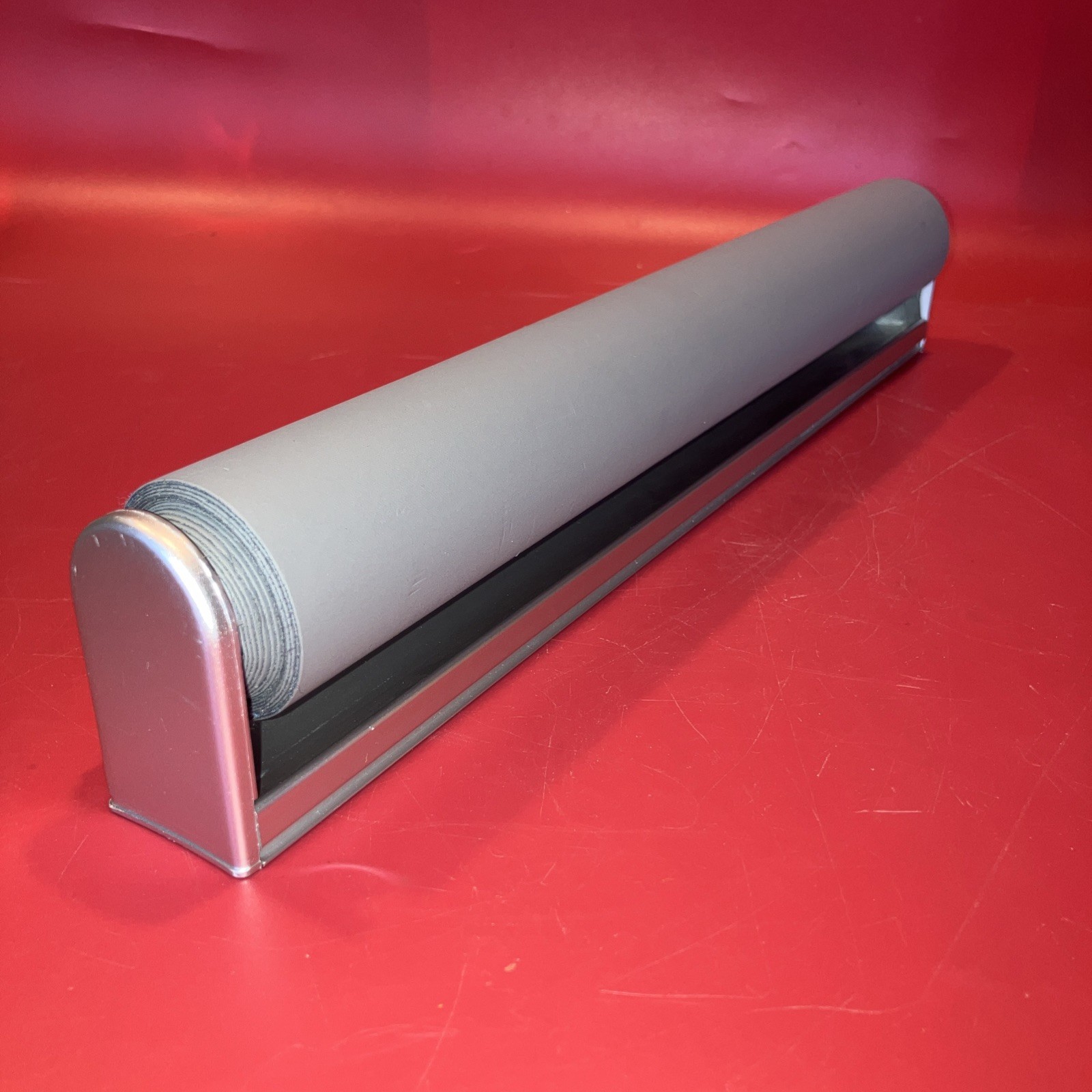 Gray Blackout Roller Shade Measures 61” Long And 13.5” Wide NO MOUNTING HARDWARE