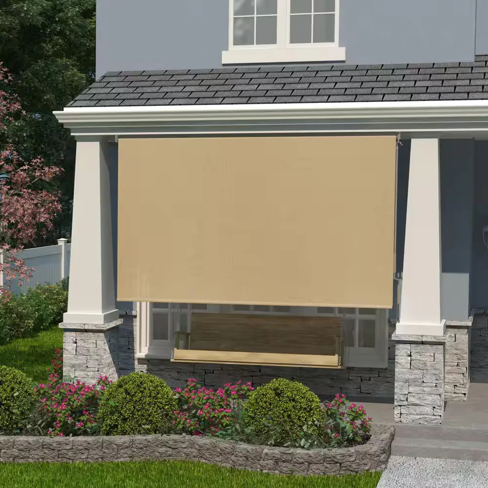 Coolaroo 72×72 Southern Sunset UV Blocking Exterior Roller Shade