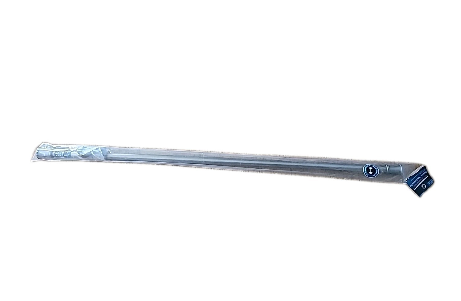 Silver Superior Hold Adjustable Telescoping Tension Rod 48″ – 120″ No Drills 1″D