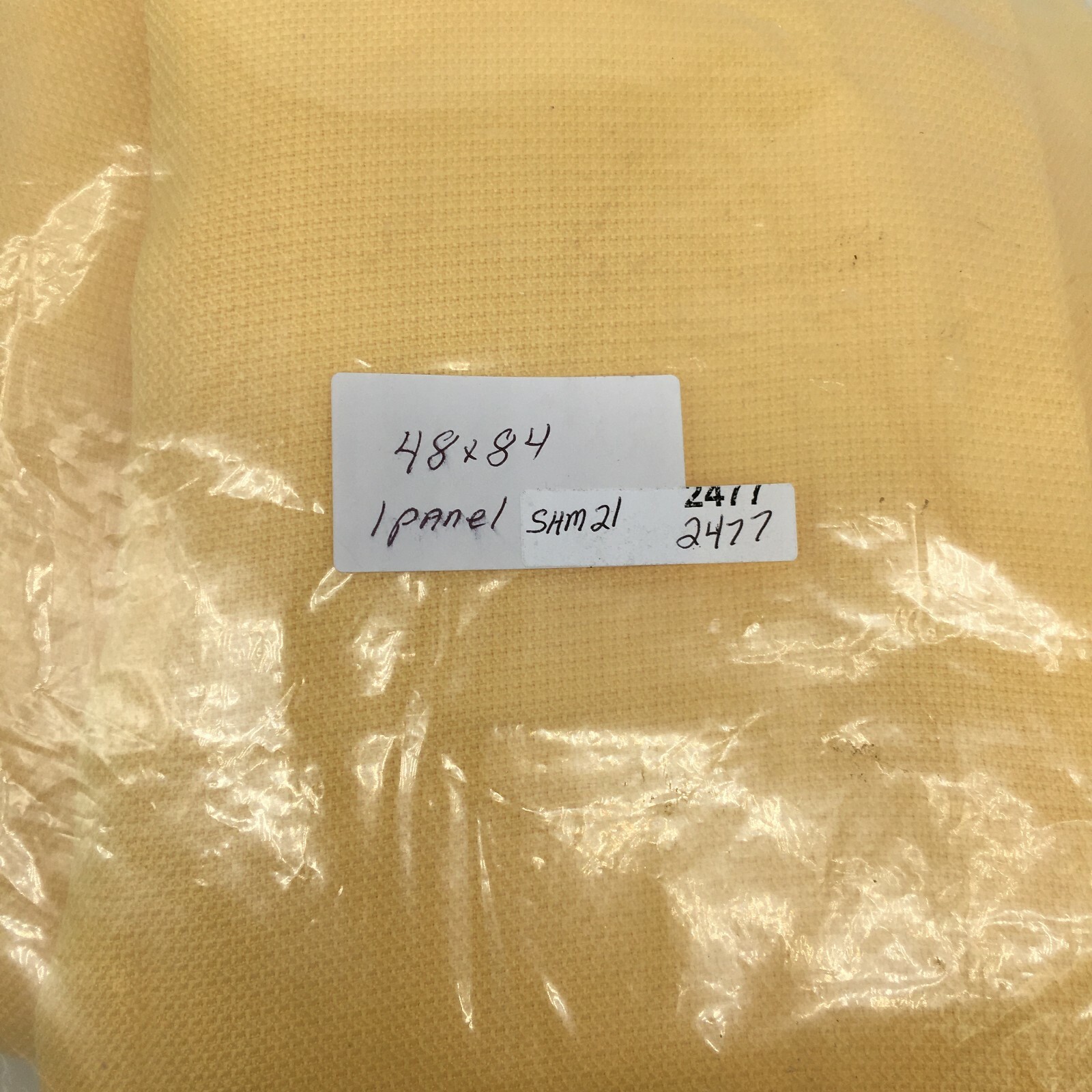 Room Essentials Decorative Yellow Window Curtain One Panel 48 in X 84 in