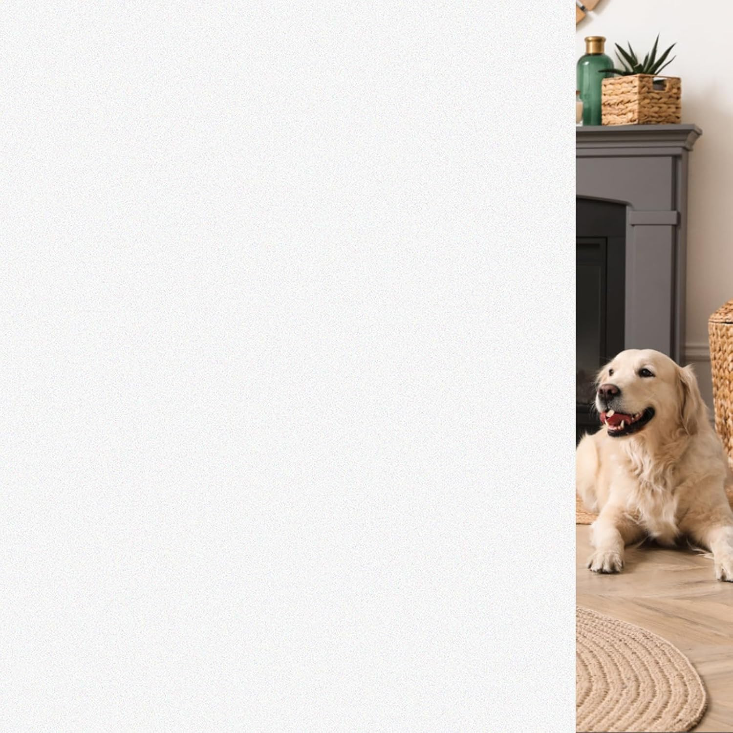 One Way Window Film, Daytime Privacy Sun Blocking Reflective Window Film No Glue