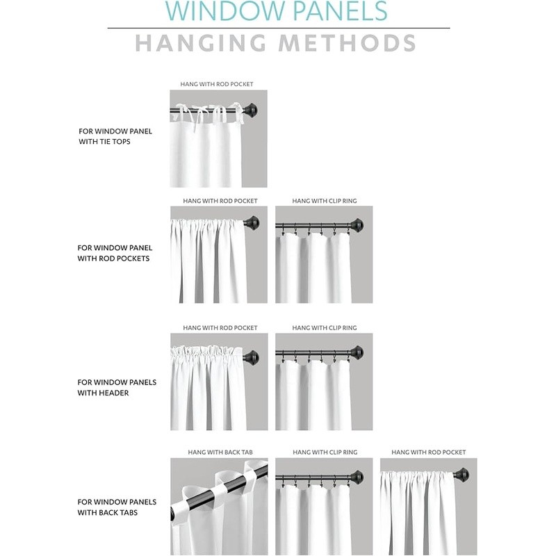 Textured Light Filtering Valance Curtain 3D Circle Design Window Decor New