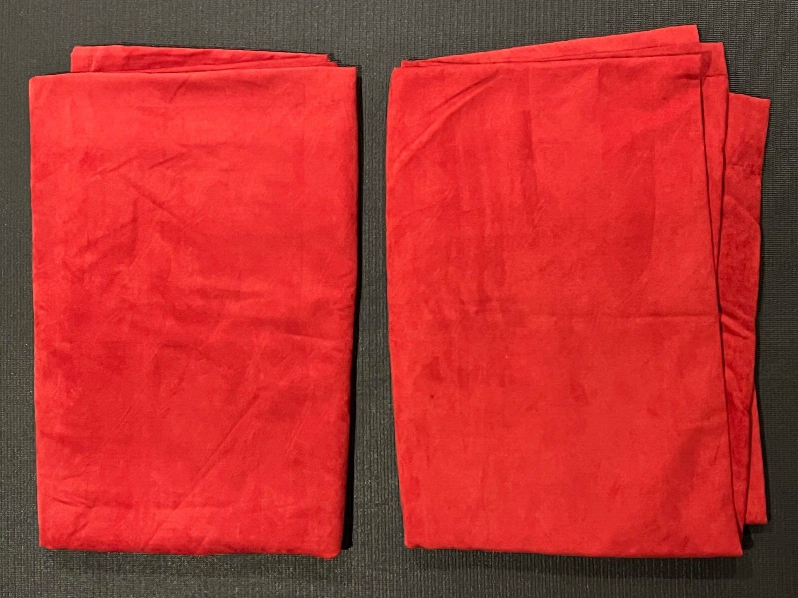 Woolrich Home Drape 1 Panel Rod Pocket Curtain Red 84 inches L x 54 inches W