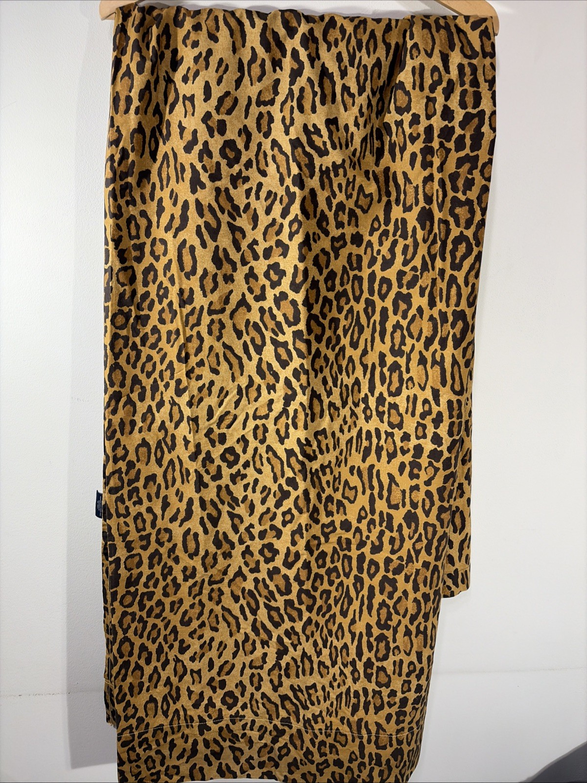Ralph Lauren Aragon Curtain Panel Leopard 77 in x 68 in Custom Made