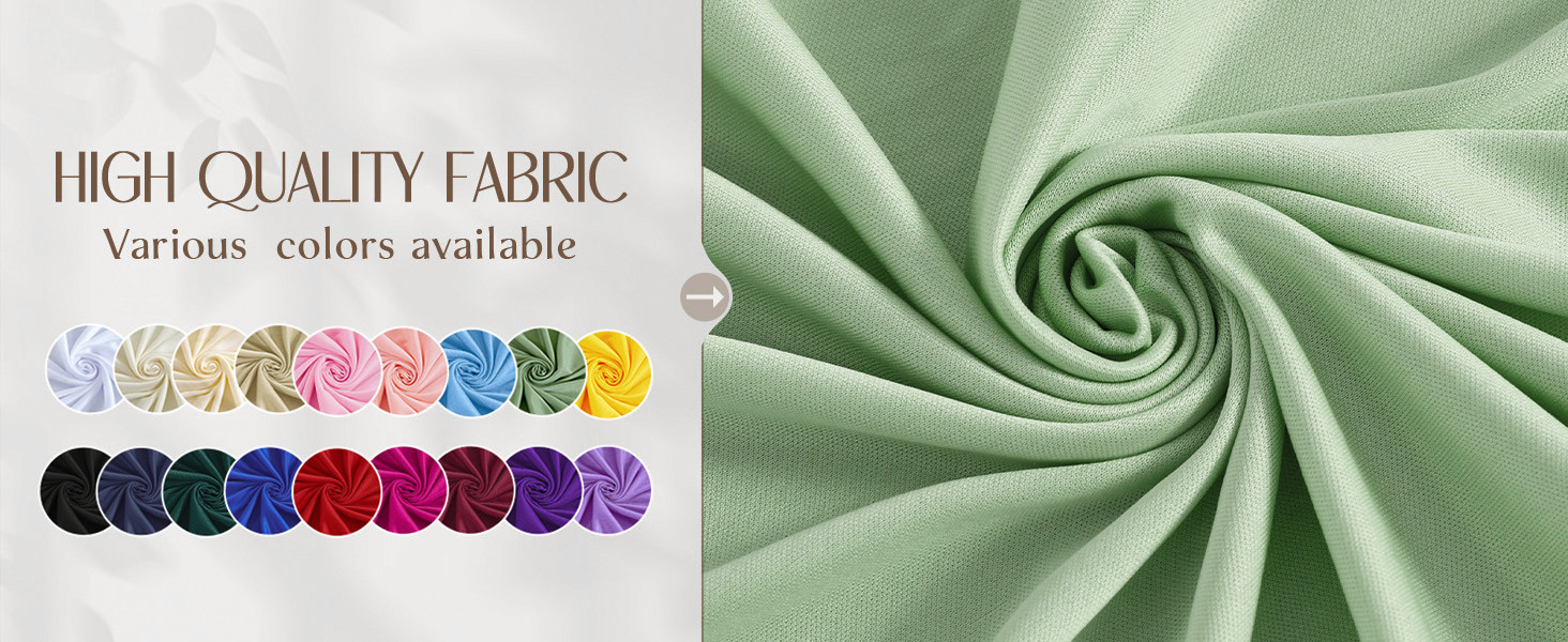 8 Panels Sage Green Backdrop Curtain for Wedding Baby Shower Wrinkle 40ft x 10ft