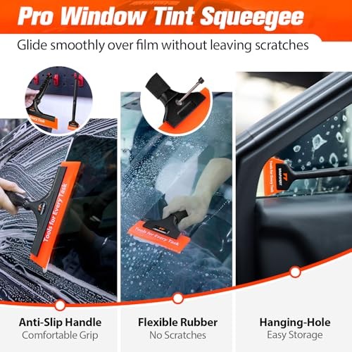 Heat Gun Window Tint Kit Professional Squeegee Knife Scraper Set